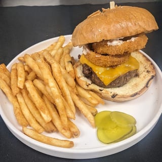 BBQ Bacon Cheese Burger