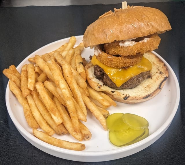 BBQ Bacon Cheese Burger